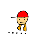 子供おえかき⭐︎歯抜け小僧がつくったよ（個別スタンプ：4）