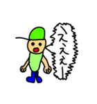子供おえかき⭐︎歯抜け小僧がつくったよ（個別スタンプ：26）