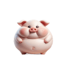 ピンクぶたは仕事したくない（個別スタンプ：31）
