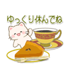 ちびころにゃんのおいしい秋（個別スタンプ：15）