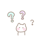 ゆるい手書きくまパステルスタンプ（個別スタンプ：26）