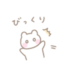 ゆるい手書きくまパステルスタンプ（個別スタンプ：27）