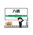 外房線in千葉の毎日使う動く電車（個別スタンプ：12）