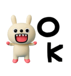 キバうさ☆便利な返事（個別スタンプ：20）
