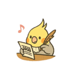 クラシック音楽好きオカメインコ（個別スタンプ：7）