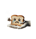 涙いっぱいのかわいいトースト（個別スタンプ：21）