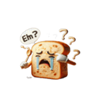 涙いっぱいのかわいいトースト（個別スタンプ：29）