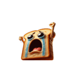 涙いっぱいのかわいいトースト（個別スタンプ：30）