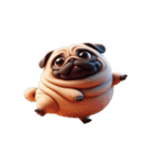 パグの爆萌日常（個別スタンプ：11）