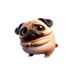 パグの爆萌日常（個別スタンプ：13）