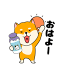 【毎日使える】柴犬のふぅちゃん14（個別スタンプ：3）