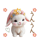 可愛い子ヤギ 褒める 全力応援 励まし（個別スタンプ：8）