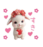 可愛い子ヤギ 褒める 全力応援 励まし（個別スタンプ：28）