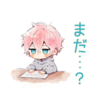 ジト目パーカーくんの癒し日常（個別スタンプ：15）