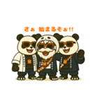 ユニークひげキャラ『ワクワク祭りVer.』（個別スタンプ：2）