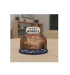 北海道の動物たちと日常会話 -フィギュア版（個別スタンプ：8）
