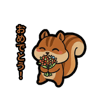 いつでも使える♪りすくんスタンプ（個別スタンプ：20）