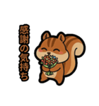 いつでも使える♪りすくんスタンプ（個別スタンプ：21）