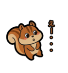 いつでも使える♪りすくんスタンプ（個別スタンプ：24）