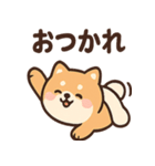 ベッドでごろごろ犬さんのご連絡（個別スタンプ：9）