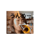 顔と鼻飲ん（個別スタンプ：3）