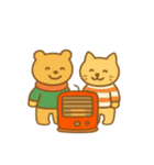 『いっしょに過ごそ』秋の気配（個別スタンプ：3）