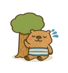 暑さに負けてる"かびんバラくん"（個別スタンプ：13）
