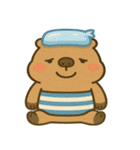 暑さに負けてる"かびんバラくん"（個別スタンプ：18）
