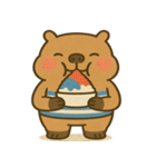 暑さに負けてる"かびんバラくん"（個別スタンプ：34）