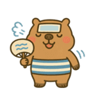 暑さに負けてる"かびんバラくん"（個別スタンプ：35）