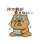 暑さに負けてる"かびんバラくん"（個別スタンプ：38）