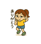 ダンス女子の毎日使える日常会話スタンプ（個別スタンプ：5）