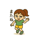ダンス女子の毎日使える日常会話スタンプ（個別スタンプ：7）