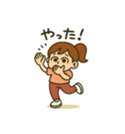 ダンス女子の毎日使える日常会話スタンプ（個別スタンプ：10）