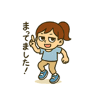 ダンス女子の毎日使える日常会話スタンプ（個別スタンプ：18）