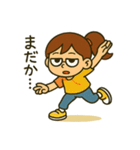 ダンス女子の毎日使える日常会話スタンプ（個別スタンプ：21）