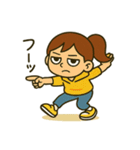 ダンス女子の毎日使える日常会話スタンプ（個別スタンプ：22）