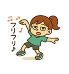 ダンス女子の毎日使える日常会話スタンプ（個別スタンプ：33）