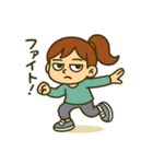 ダンス女子の毎日使える日常会話スタンプ（個別スタンプ：34）