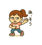 ダンス女子の毎日使える日常会話スタンプ（個別スタンプ：39）