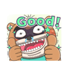 爆笑ラッコw（個別スタンプ：1）