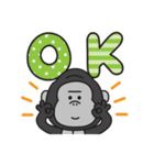 大人の気遣い♡ゴリラさんの敬語スタンプ（個別スタンプ：18）