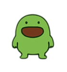 みどりモンスター（個別スタンプ：1）