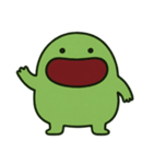 みどりモンスター（個別スタンプ：2）