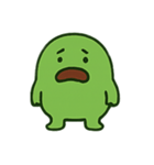 みどりモンスター（個別スタンプ：3）