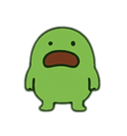 みどりモンスター（個別スタンプ：4）