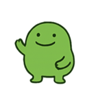みどりモンスター（個別スタンプ：6）