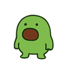 みどりモンスター（個別スタンプ：9）