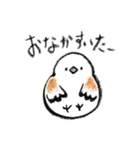 クレヨン⚫︎▲⚫︎シマエナガ（個別スタンプ：12）