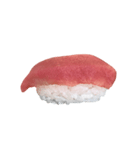 マグロ お寿司 ふきだし（個別スタンプ：1）